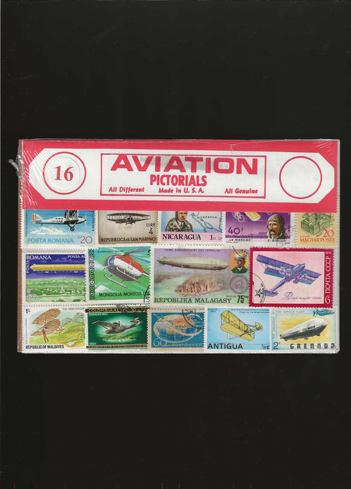 Aviation Stamp Packet