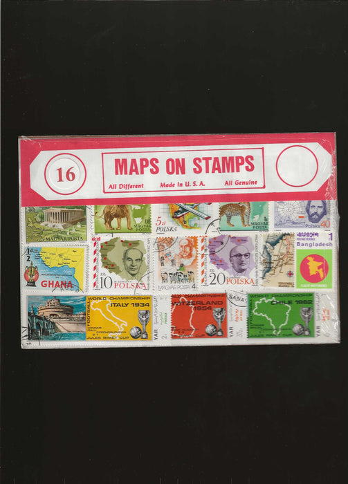 Maps Stamp Packet