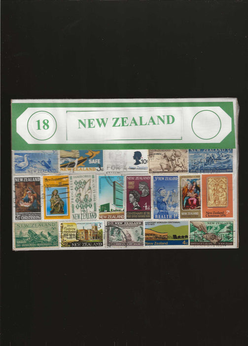 New Zealand Stamp Packet