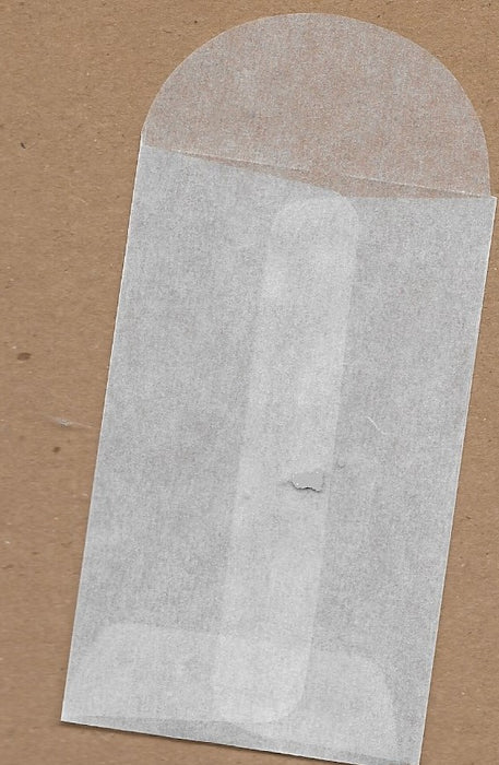 JBM05 2 X 3 1/4 Quantity 100 Glassines