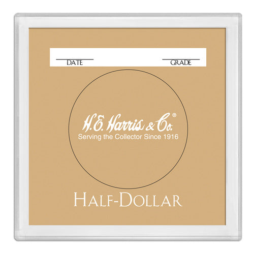 Colorized 2"x2" Snap Half-Dollar Quantity 25 Whitman