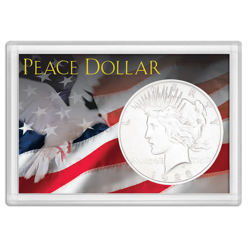 Peace Dollar Frosty Case 2x3