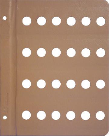 Dansco Blank Page 16mm 24 openings