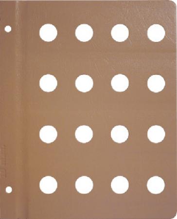 Dansco Blank Page 19mm 16 Openings