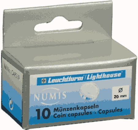20mm -Lighthouse Coin Capsules