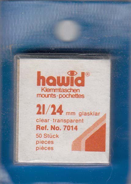 Hawid Stamp Mount H21 x 24C Clear