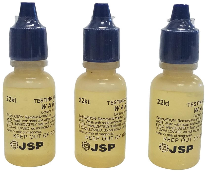 Testing Acids - 22k Gold
