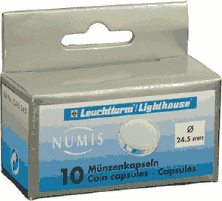 24mm -Lighthouse Coin capsules