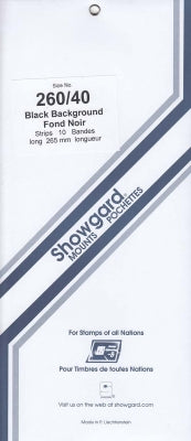 Showgard Stamp Mount 260/40 Black