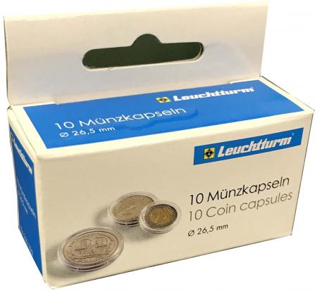 26.5mm -Lighthouse Coin Capsules