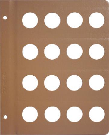 Dansco Blank Page 27mm 16 Openings