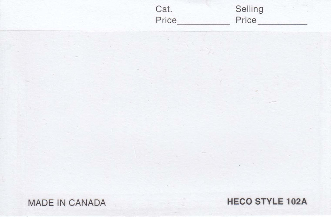 Heco 102A 4.25" x 4.75" Stamp Approval Cards Quantity 1000