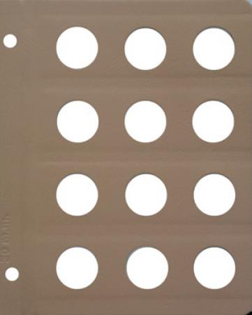 Dansco Blank Page 29mm 16 Openings