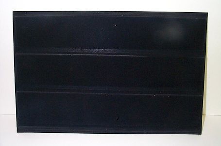 S3 Tray for Slabs, Baseball Cards etc.Black