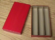 SAFE-T 10" 1.5 x 1.5 Triple Row Storage Box