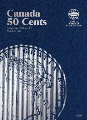 4009 50 Cents Queen Whitman Canada Folder