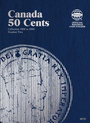 4010 50 Cents King Whitman Canada Folder
