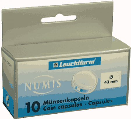 43mm -Lighthouse Coin Capsules