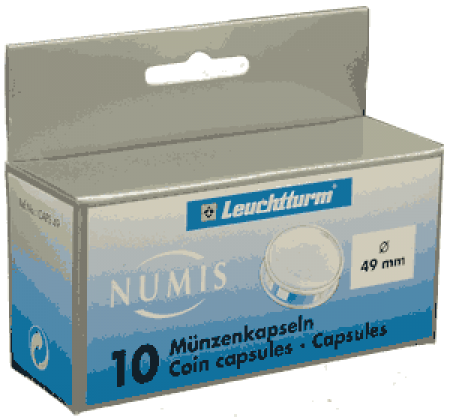 49mm - Lighthouse Coin Capsules