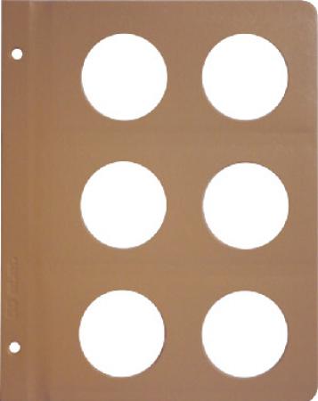 Dansco Blank Page 50mm 6 Openings