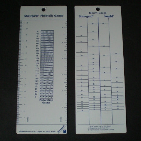Showgard Philatelic Gauge #609