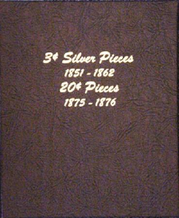 6109 3¢ Silver & 20¢ Dansco Album