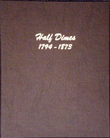 6120 Half Dimes Dansco Album