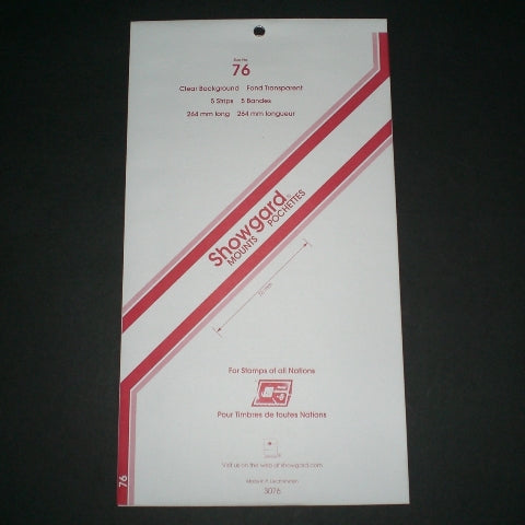 Showgard Stamp Mount 76 264x76 Clear