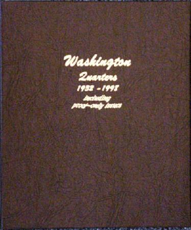 8140 Wash. Quarters / Proof Dansco Album