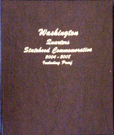 8144 Wash. Quarters Statehood Dansco Album