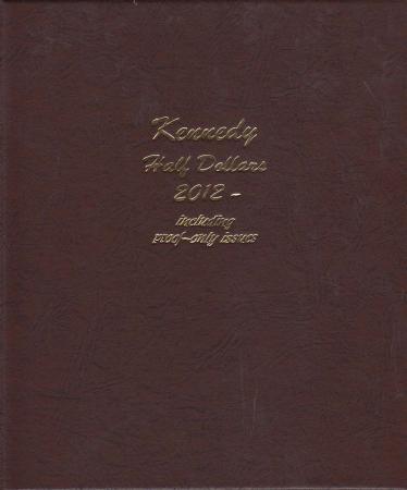 8167 Kennedy Half Dollars / Proof Dansco Album