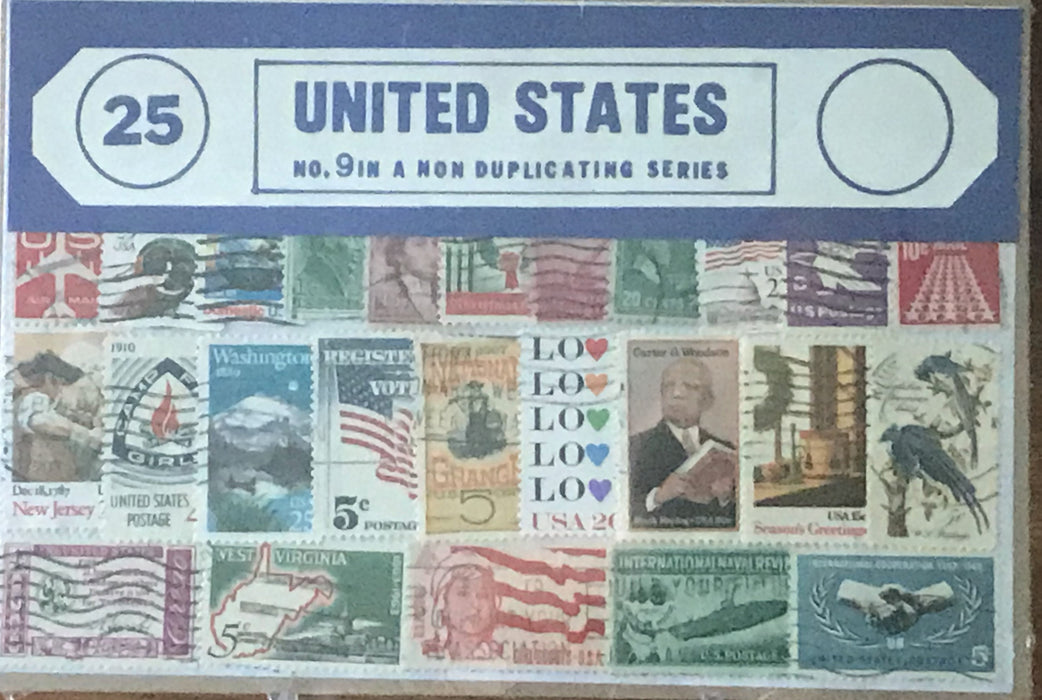 U.S. 9 Stamp Packet