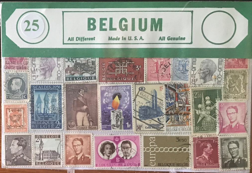 Belgium Stamp Packet