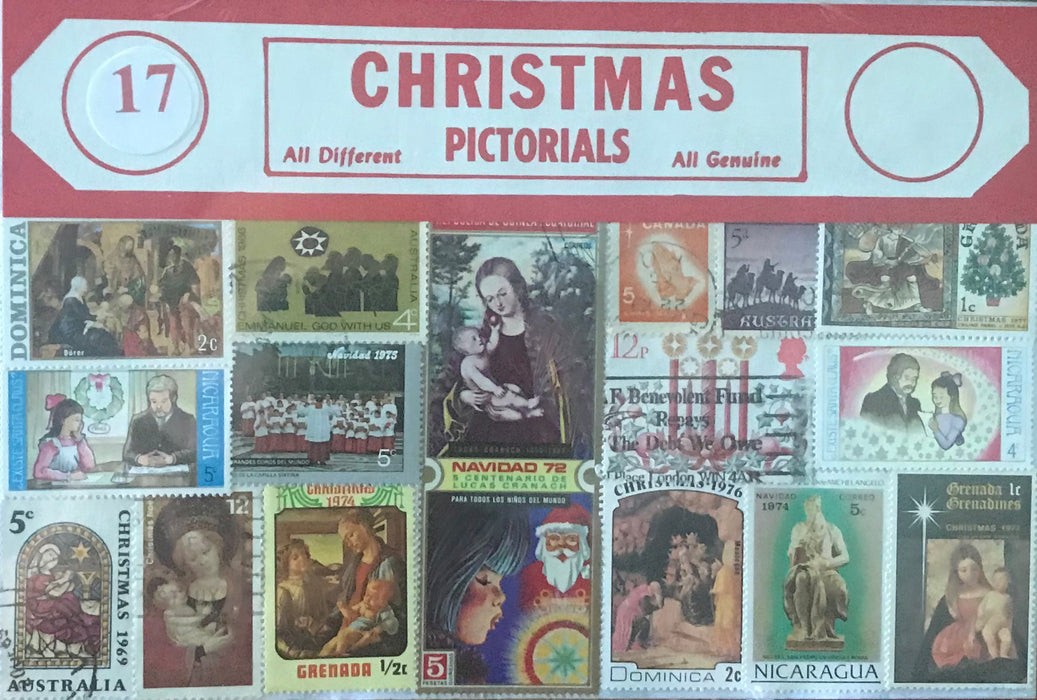 Christmas Stamp Packet