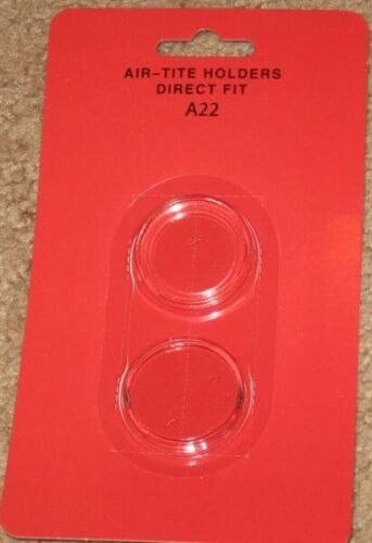 22mm Air-Tite Coin Capsule Direct Fit