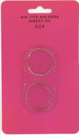 24mm Air-Tite Coin Capsule Direct Fit