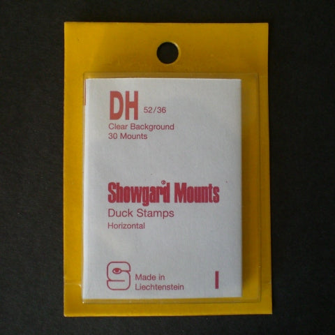 Showgard Stamp Mount DH 52/36 Clear