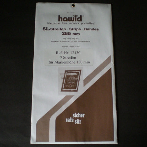 Hawid Stamp Mount H130d 265x130 Black