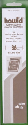 Hawid Stamp Mount H36 210x36 Black