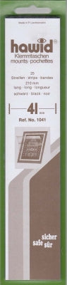 Hawid Stamp Mount H41 210x41 Black
