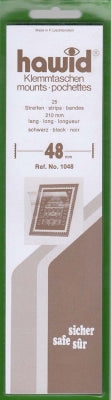 Hawid Stamp Mount H48 210x48 Black