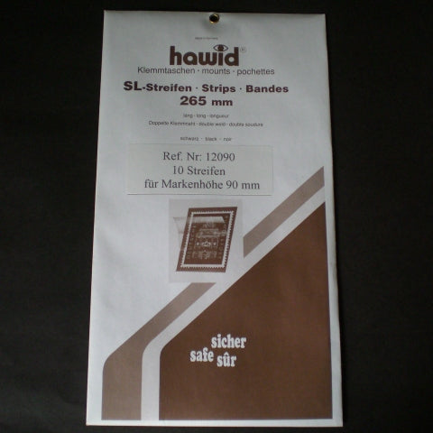 Hawid Stamp Mount H90d 265x90 Black