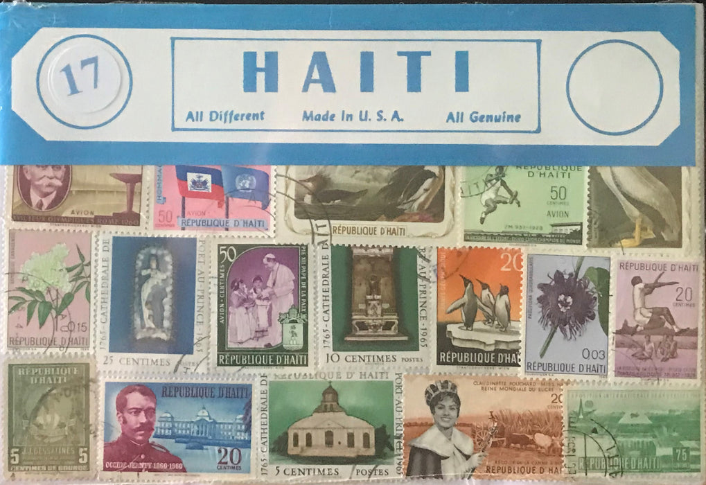 Haiti Stamp Packet