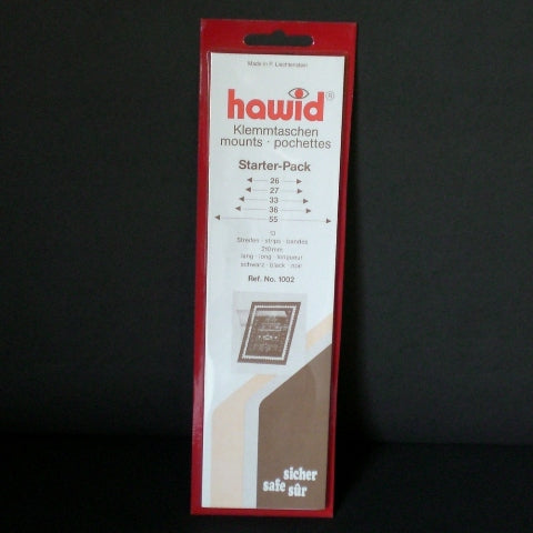 Hawid Stamp Mount SPK Black