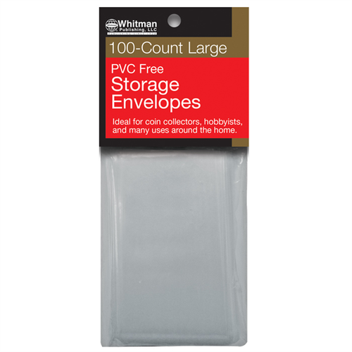Whitman PVC-Free Poly Envelopes, Large