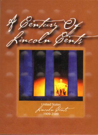 A Century of Lincoln Cent Folder 1909-2009 HECO