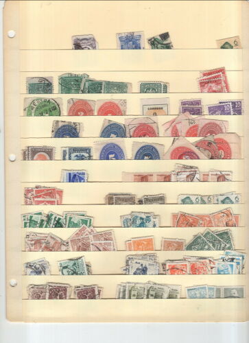 8.5 x 11 - 12 Row Quantity 20 Manilla Stockpages