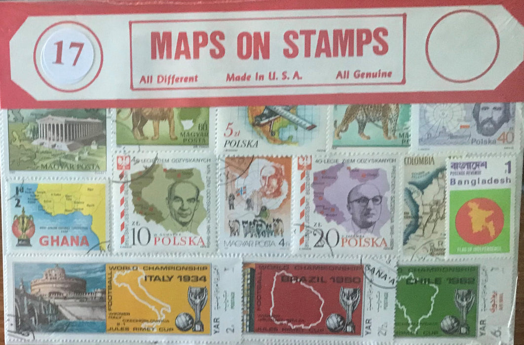 Maps Stamp Packet