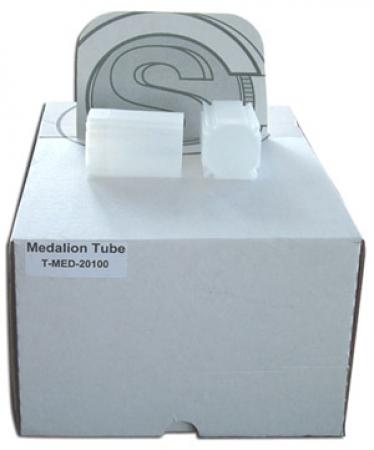 Silver Round/Medallion Square Coin Tubes(Quantity 100)