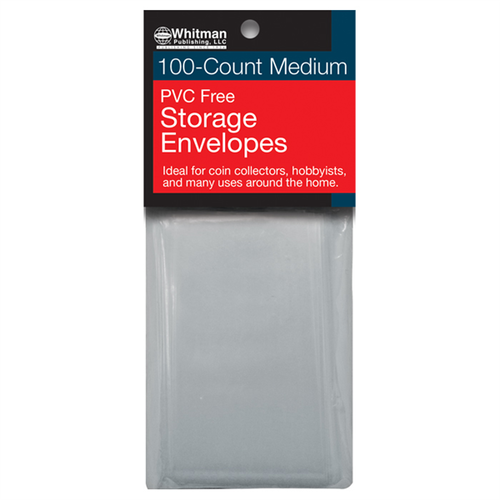 Whitman PVC-Free Poly Envelopes, Medium